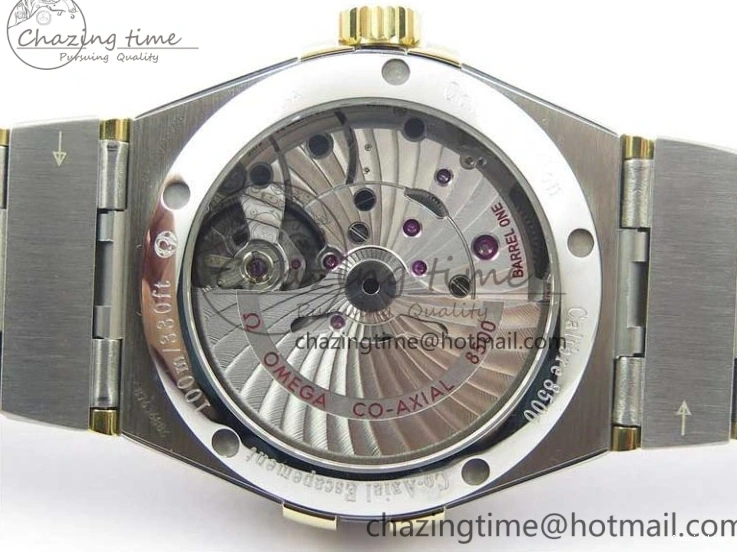 0312 Stylish Constellation 38mm SS RG VSF 1:1 Best Edition WhiteTextured Dial on SS RG Bracelet A8500 Super Clone 7921